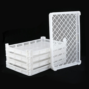 Plateaux en plastique empilables de lyophilisation de déshydratation de catégorie comestible pour l'industrie alimentaire - Product Image 1