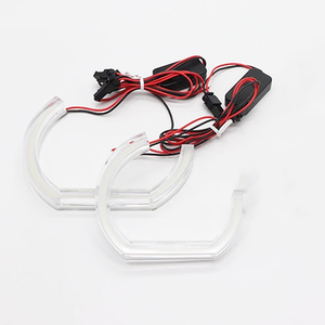 Anelli LED <span class=keywords><strong>Halo</strong></span> in Cristallo AEHR131 all'Ingrosso, Luci Angeliche LED RGB di Alta Qualità 12V con Effetto Inseguimento per BMW <span class=keywords><strong>E46</strong></span> - Product Image 1