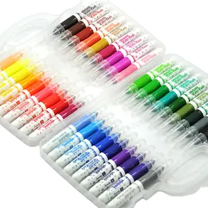 36 colors in PP box package jumbo size water color pen magic markers for sketching art markers water color paint set