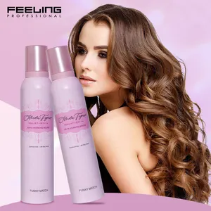 High Quality Wholesale Hair Foam Mousse Private Label Strong Hold Hair Mousse Styling Foam Natural Hydrating Mousse For Hair