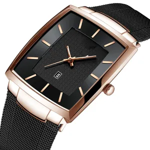 High-Quality Alloy Strap Men's Business High-End Wholesale Can Be Customized Logo Men's Quartz Watch