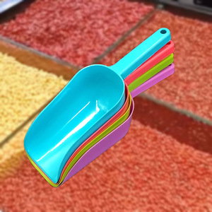 Plastic Multi Purpose Shovel For Rice Flour Grains Cat Litter Household Use Green Red Purple - Product Image 3