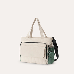 Bolsa de Pañales para Bebé Acolchada con Logotipo Personalizado, Impermeable, de Nailon, Gran Capacidad, Bolsa de Hombro de Viaje con Bolsa de Accesorios - Product Image 2