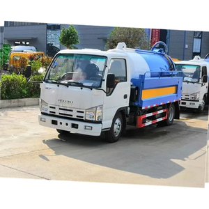 รถบรรทุกทำความสะอาดท่อระบายน้ำแรงดันสูง 1suzu 4000L~8,000L พร้อมถังดูดสิ่งปฏิกูลและปั๊มสุญญากาศ (ถังดูดสิ่งปฏิกูลพร้อมปั๊ม VAC) - Product Image 1