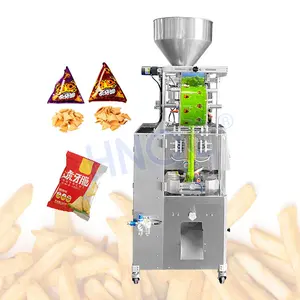 HNOC Automática Frágil Snack Pão Crumb Vertical Grânulo Chip Voltar Seal Pack Máquina para Biscoitos Pães VFFS