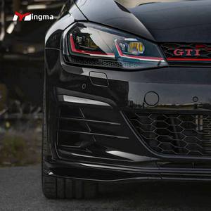 Para Volkswagen <span class=keywords><strong>Golf</strong></span> 7/7.5 parachoques delantero R/Gti ABS nuevo montaje grande faldones laterales accesorios de modificación de parachoques delantero para - Product Image 3