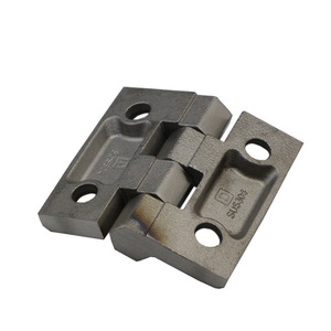 304 Stainless Steel Hinges 80x80x10mm <b>Brushed</b> Surface Mount Furniture Hinge Industrial Design Antirust - Product Image 3