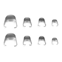 Vente directe d'usine en gros AKISS Accessoires de bijoux en acier inoxydable Pendentif de collier Fermoir à graines de melon Breloque pour fabrication DIY