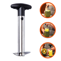 Populaire Roestvrij Staal Handmatige Ananas Slicer Peeler Machine Ananas Snijden Huid Marching Juicer Machine Extractor