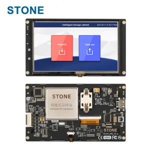 Embedded touch Module 5 inch HMI module TFT LCD support RS232/RS485/TTL port