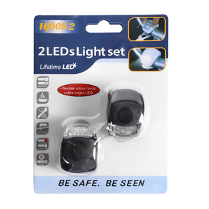 Xe Đạp Phía Trước Ánh Sáng Silicone LED Đầu Phía Trước Phía Sau Xe Đạp Bánh Xe Ánh Sáng Không Thấm Nước Đi Xe Đạp Xe Đạp Ánh Sáng - Product Image 5