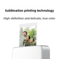 Imprimante photo de poche Mijia Pro, imprimante photo portable haute définition pour la maison, compatible avec l'application Xiaomi