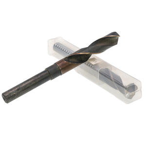 APEX  Ensemble de 8 forets hélicoïdaux à tige réduite en HSS M2 M35 argent et Deming entièrement rectifiés pour le métal - Product Image 3