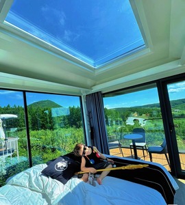 Casa prefabricada, cápsula espacial, contenedor de Hotel, cápsula para dormir, Modular, móvil para exteriores, pequeña cabaña para casa, Camping Modular - Product Image 6