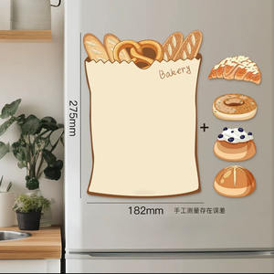 Aimant de réfrigérateur en PVC avec motif de chat porte-bonheur, planificateur hebdomadaire effaçable et réinscriptible, vente chaude de l'année du dragon, en polyrésine - Product Image 2