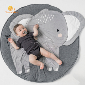 <span class=keywords><strong>Tapis</strong></span> de chambre d'enfant personnalisé écologique pliant nouveau-né doux <span class=keywords><strong>rond</strong></span> <span class=keywords><strong>tapis</strong></span> de chambre de bébé activité de gymnastique <span class=keywords><strong>tapis</strong></span> de jeu pour tout-petits - Product Image 6