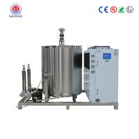 Cuve de mélange de parfum antidéflagrante de qualité industrielle avec enveloppe chauffante et refroidissement interne par serpentin – Machine de compounding de parfum
