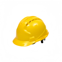 Casque respirant de chantier Ingénierie Construction Protection du travail Renforcé Respirant épaissi à trois nervures