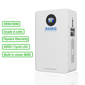 ระบบกักเก็บพลังงานลิเธียมสำหรับบ้านพักอาศัยแบบต่อพ่วงได้ 51.2V 200Ah 5-10KWH พร้อมตัวควบคุม MPPT AUXO RPES-51.2V200-WM3 - Product Image 3