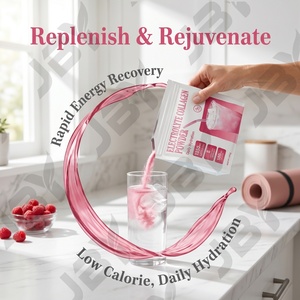 Poudre d'<span class=keywords><strong>électrolyte</strong></span>s et de collagène JBY GMP OEM à livraison rapide, hydratation, récupération musculaire, boisson nutritionnelle sportive - Product Image 4