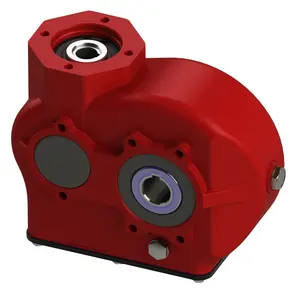 CMR Hydraulic Reducer Spur Bevel Gear Die Cast Housing Agricultural Gearbox of H190 For Manure Spreader