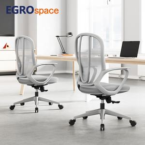 이그로스페이스 팩토리 프로페셔널 가구 컨퍼런스 회전식 요추 지지 롤링 메쉬 인체공학 사무용 의자 - Product Image 1