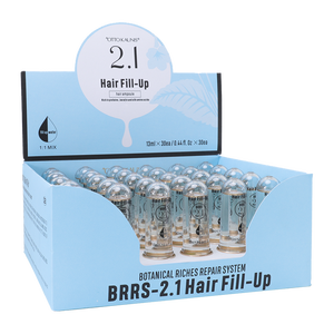 Ampoules capillaires à la kératine : Collection de traitements HAIR FILL up, masque qui revitalise fortement les cheveux - Product Image 1