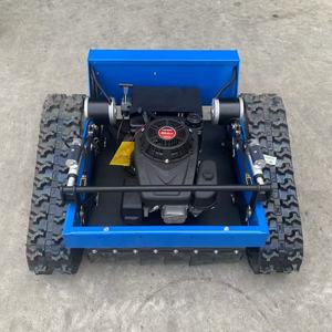 EPA EURO5 All Terrain Remote Control Zero Turn Lawn Mower Robot 550mm Crawler <b>Gasoline</b> Agricultural Rubber Track QZ-550J 0 Turn - Product Image 3