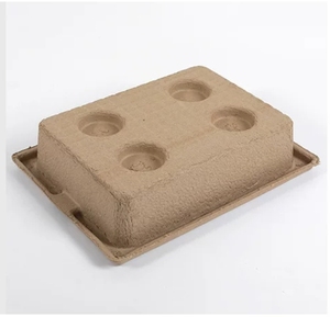 Phân Hủy Bột Giấy Hộp Không Thấm Nước Bảo Vệ Môi Trường Ngoài Trời Dã Ngoại Thùng Rác Dùng Một Lần Có Thể Kích Thước Lớn Bột Giấy Hộp Lưu Trữ - Product Image 3