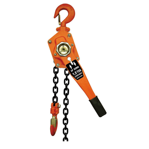 <span class=keywords><strong>Kawasaki</strong></span> 0.75T 1.5M Stalen Constructie Takel Gesmede Haak G80 Ketting Nieuwe Metalen Vl Hefboom Takel Voor Winkel Hotels Magazijn Boerderij - Product Image 6