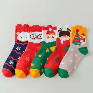 <b>Christmas</b> Socks Woman Funny Santa Claus <b>Christmas</b> Snowman Socks Kawaii Cartoon Animal Girl Cute Novel <b>Christmas</b> Gift Socks - Product Image 2