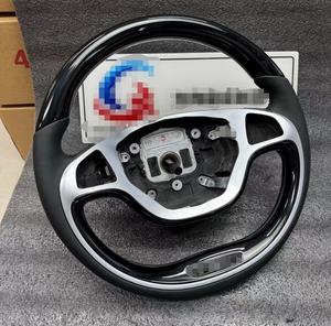 Volante Deportivo Personalizado de Madera de Caoba para Mercedes <span class=keywords><strong>Maybach</strong></span> Clase S AMG S63 2018-2022 Compatible con W221 W222 W223 - Product Image 3