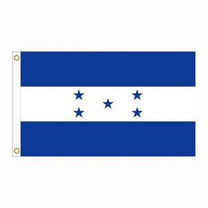 ระเหิดธงสีขาวสีฟ้า5ดาวแบบปรับแต่งได้ทุกขนาด - Product Image 1