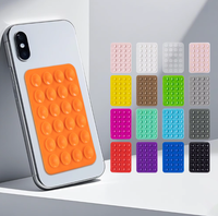 Ventouse de téléphone portable en silicone antidérapante portable à forte adhérence, personnalisée en usine, vente en gros
