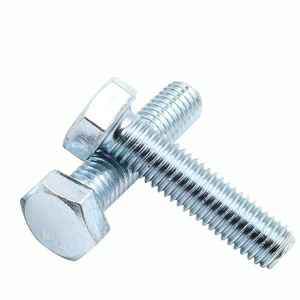 8.8 ad alta resistenza 12.9 acciaio al carbonio bulloni industriali galvanizzati testa esagonale M6 M8 M10 <span class=keywords><strong>M12</strong></span> M16 <span class=keywords><strong>dimensioni</strong></span> dadi semplici bulloni - Product Image 2