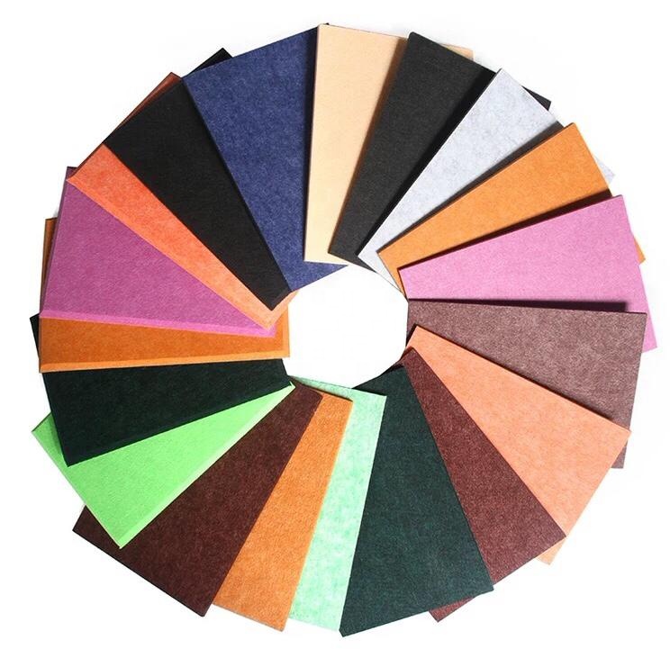 Цветные акустические перегородки из полиэфирного волокна