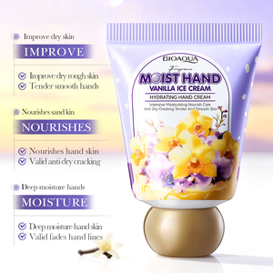 <span class=keywords><strong>Crème</strong></span> <span class=keywords><strong>pour</strong></span> <span class=keywords><strong>les</strong></span> <span class=keywords><strong>mains</strong></span> à la vanille BIOAQUA, marque privée OEM, parfum <span class=keywords><strong>crème</strong></span> glacée, 48H de parfum, anti-dessèchement, anti-fissures, nourrissante, <span class=keywords><strong>meilleure</strong></span> <span class=keywords><strong>crème</strong></span> blanchissante <span class=keywords><strong>pour</strong></span> <span class=keywords><strong>les</strong></span> <span class=keywords><strong>mains</strong></span> - Product Image 2