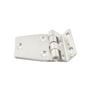 Charnière de meuble en acier inoxydable 72x40mm, montage en surface, épaisseur 2,5mm, quincaillerie durable pour porte d'armoire de cuisine - Product Image 4