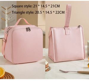 Sac isotherme personnalisé 2024, sac isotherme en PU imperméable, sac à déjeuner thermique, grande capacité, sac à déjeuner pour pique-nique pour femmes et hommes - Product Image 3