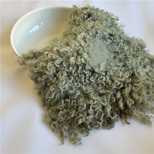 Manta de Lana para Fotografía, Piel de Cordero Rizada - Product Image 4