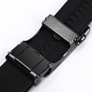 <span class=keywords><strong>Ceinture</strong></span> pour homme en cuir véritable avec logo personnalisé <span class=keywords><strong>Ceinture</strong></span> à <span class=keywords><strong>boucle</strong></span> automatique en cuir de vachette pour homme <span class=keywords><strong>Ceinture</strong></span> classique décontractée de chef d'entreprise Vintage - Product Image 3