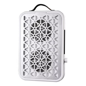 Aspirateur à poussière pour ongles professionnel à double ventilateur turbo, sans balais, faible bruit, forte puissance 48W 8000RPM, pour manucure - Product Image 1