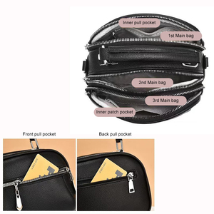 Bolso <span class=keywords><strong>de</strong></span> Mujer Más Vendido, Bolso <span class=keywords><strong>de</strong></span> Mensajero <span class=keywords><strong>de</strong></span> Moda <span class=keywords><strong>en</strong></span> Cuero PU, Bolso Bandolera Simple <span class=keywords><strong>de</strong></span> Nailon con Múltiples Compartimentos para Uso Diario, Venta al Por Mayor - Product Image 5