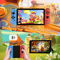 Manette sans fil Joycon RGB privée pour Switch et PC avec bouton Turbo et moteur de vibration