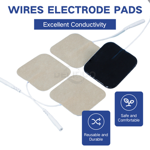 Elettrodi in Schiuma Personalizzati 5x5cm, Cuscinetti di Ricambio per Stimolatore TENS, Terapia di Massaggio, Cuscinetti Conduttivi in Gel - Product Image 3