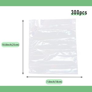 7x10 Shrink Wrap Bags 300Pcs Clear Pof Heat Shrink Film For <b>Shampoo</b> Baskets Diy Projects - Product Image 2