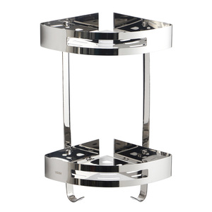 Estante Esquinero y Cesta de Baño de Acero Inoxidable 304 de Diseño Moderno Wei Liang, de Doble Capa y con Capacidad de Carga de 10 Jin, para Montar en la Pared - Product Image 2