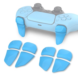 Starlight Blue Blade 2 Pairs Game Improvement Adjusters Shoulder Buttons Extension Bumper Triggers Extenders for Ps5 <b>Controller</b> - Product Image 1