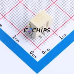 HCZZ0398-3 Wire-to-Board Pin Header SMD,P=2mm Connector ( Pin Structure: 1x3P )( Pitch: 2mm )( Mounting Type: Vertical Mount ) - Product Image 1