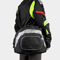 Sac à bandoulière pour casque de moto, sac à dos multifonctionnel en tissu Oxford pour transporter des bagages